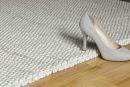 Teppich Wolle/Viskose Loft 580 Ivory 80 x 150 cm