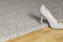 Teppich Wolle/Viskose Loft 580 Silver 160 x 230 cm