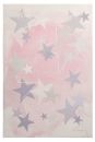 Kinderteppich Stars 410 Pink 120 x 170 cm