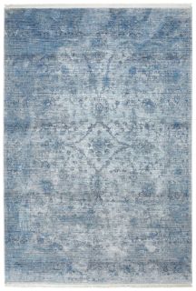 Teppich Design Laos 454 Blau 80 x 235 cm