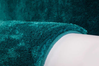 Teppich Soft Curacao, petrol 80 x 150 cm