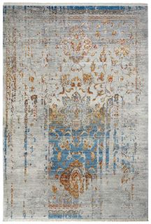 Teppich Design Laos 453 Blau 80 x 150 cm